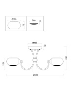 Купить  Freya FR5072PL-05WG