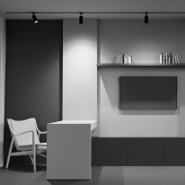 Цена на Светильник на шине Maytoni Technical TR028-3-GU10-B