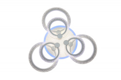 Купить с доставкой по Москве и России Накладной светильник Natali Kovaltseva HIGH-TECH LED LAMPS 82013