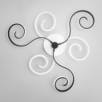 Купить Накладная люстра Eurosvet 90149/3 белый/черный