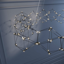 Цена на Подвесная люстра Eurosvet 90169/15 черный жемчуг