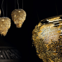 Подвесная люстра DeLight Collection KM0131P-1B gold в интернет магазине Гет Лайт