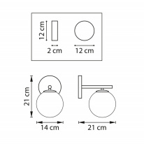 Купить Бра Lightstar 815513