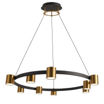 Фото Подвесная люстра Natali Kovaltseva LED LAMPS 81129/7C BRASS BLACK