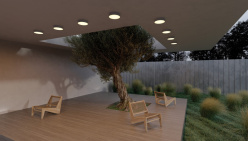 Цена на Накладной уличный светильник Maytoni O431CL-L30B3K