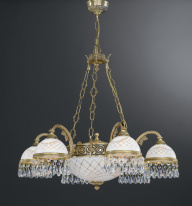 Фото Подвесная люстра Reccagni Angelo L 7000/6+2