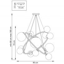 Цена на Подвесная люстра Lightstar 815410
