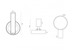 Купить Светильник на шине Donolux DL18791/Brass 12W