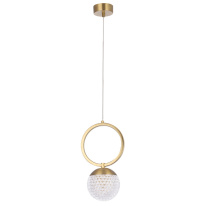 Фото Подвесной светильник Crystal Lux CAROLINA SP1 V1 BRASS
