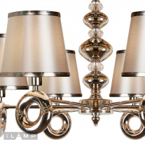 Купить Подвесная люстра iLamp P2401-6 Nickel