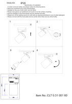Купить Светильник на шине Crystal Lux CLT 0.31 001 60 WH