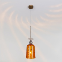 Купить Подвесной светильник Eurosvet 50194/1 янтарный