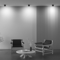 Купить с доставкой по Москве и России Встраиваемый светильник Maytoni Technical DL024-18W3K-B