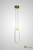 Фото Подвесной светильник AM Group AM466 POLISHED GOLD