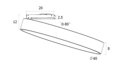 Купить DesignLed UF034-60-WH-NW