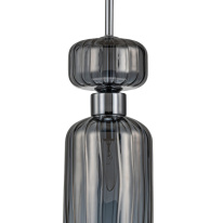 Цена на Подвесной светильник Escada 1141/1S Chrome/Smoke