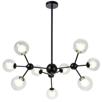 Фото Люстра на штанге Natali Kovaltseva VENTI 81422/8C BLACK