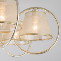 Цена на Люстра на штанге Eurosvet 60093/8 перламутровое золото