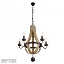 Фото Подвесная люстра iLamp Loft6183-5B