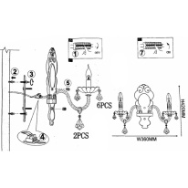 Купить с доставкой по Москве и России Детское бра ImperiumLoft 101951-26