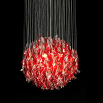 Цена на Подвесная люстра DeLight Collection GK702R red