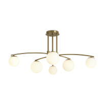 Люстра на штанге Freya FR5443CL-06BS Фото Люстра на штанге Freya FR5443CL-06BS