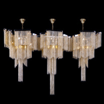 Каскадная люстра LOFT IT 10208/1400R Gold в интернет магазине Гет Лайт