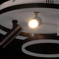 Купить с доставкой по Москве и России Накладная люстра DeMarkt 377013405