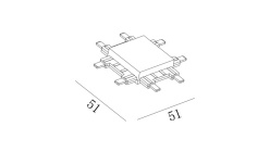 Купить Коннектор SWG pro CN-SLIM-WH-X