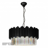 Фото Каскадная люстра iLamp MD8584-10 BK