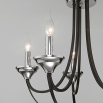 Цена на Подвесная люстра Eurosvet 60098/5 хром