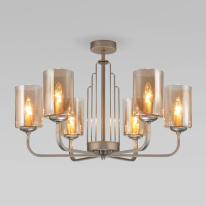 Фото Люстра на штанге Eurosvet 60138/6 перламутровое золото