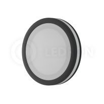 Фото Влагозащищенный светильник LeDron LIP0906-10W-Y4000K Black