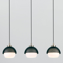 Фото Подвесной светильник Eurosvet 50106/3 античная бронза/черный