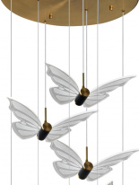 Купить Каскадная люстра Natali Kovaltseva LED LAMPS 81364 GOLD