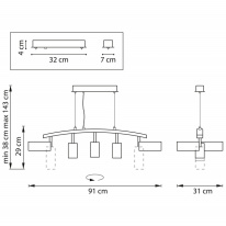 Цена на Подвесная люстра Lightstar LR735872363