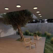 Купить Накладной уличный светильник Maytoni O431CL-L30B3K