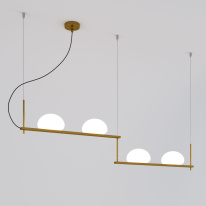 Фото Подвесная люстра Eurosvet 70145/4 латунь