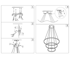 Купить Подвесной светильник Kink Light 08223,19(4000K)