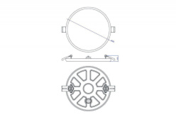 Купить Влагозащищенный светильник Donolux DL20091R15N1W IP44