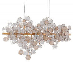 Купить Подвесная люстра Crystal Lux DESEO SP12 L1000 GOLD