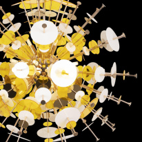 Цена на Люстра на штанге LOFT IT 10137/720 Gold