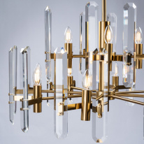 Подвесная люстра Divinare 7136/18 LM-12 Подвесная люстра Divinare 7136/18 LM-12 в интернет магазине Гет Лайт