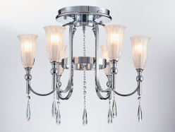 Фото Накладная люстра Newport 4806/PL chrome