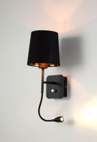 Бра Crystal Lux PABLO AP2 BLACK/BLACK-GOLD Цена на Бра Crystal Lux PABLO AP2 BLACK/BLACK-GOLD