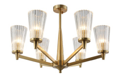 Купить с доставкой по Москве и России Подвесная люстра Crystal Lux LAURA SP-PL6 BRONZE