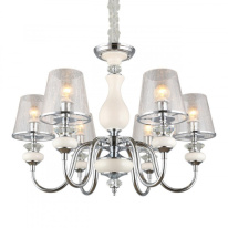 Подвесная люстра Omnilux OML-84603-06 Фото Подвесная люстра Omnilux OML-84603-06