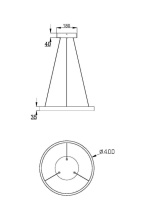 Подвесной светильник Maytoni MOD058PL-L22WK Цена на Подвесной светильник Maytoni MOD058PL-L22WK