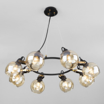 Фото Подвесная люстра Eurosvet 70119/8 черный