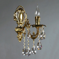 Фото Бра AMBIENTE by BRIZZI 2118/1 PB Tear drop